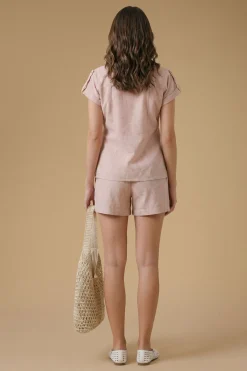 Dorothy Perkins Short Élastiqué À Rayures<Femme Shorts