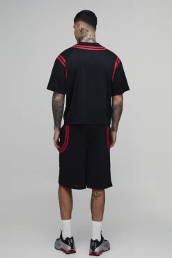 Short Long Ample En Mesh Imprimé Ofcl 23