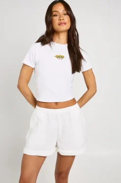 Short Long En Gaze De Coton