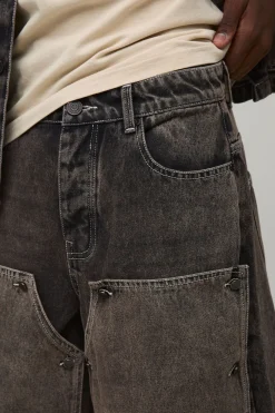 Short Long Menuisier Avec Panneau Amovible