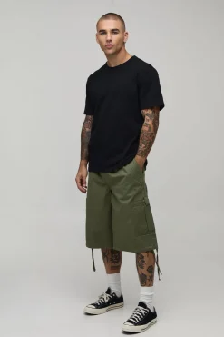 Short Long À Poches Cargo Style Parachute