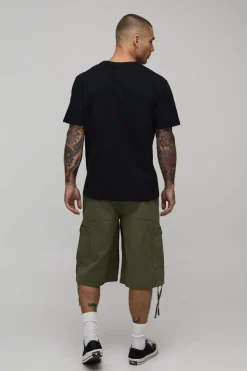 Short Long À Poches Cargo Style Parachute