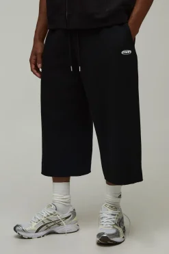 boohooMAN Short Long Sport Homme Style Jean<Homme Shorts|Survêtements