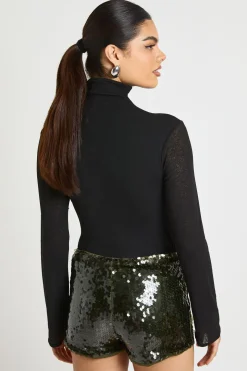 Short Micro à Paillettes