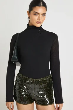 Short Micro à Paillettes
