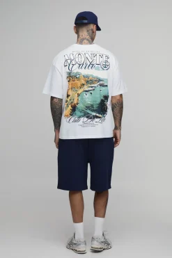 boohooMAN Short Mi-long Baggy À Entrejambe Bas Pour Homme Grand<Homme Tout Afficher|Shorts Tall