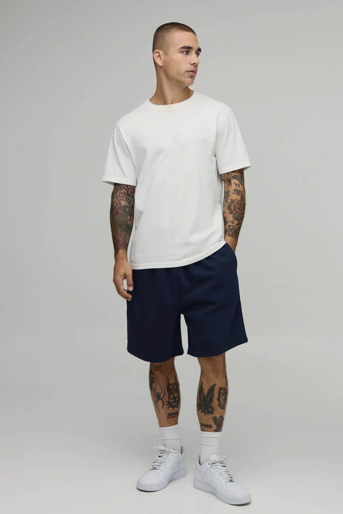 Short Mi-long Coupe Baggy Essentiel