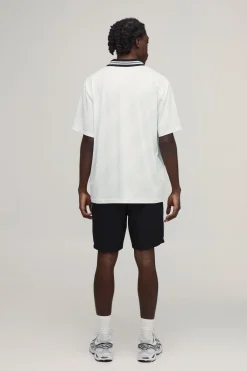 boohooMAN Short Mi-long En Nylon À Blocs De Couleur Coupe Décontractée<Homme Shorts