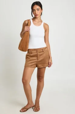 boohoo Short Mini Ajusté En Synthétique<Femme Tailleurs|Shorts