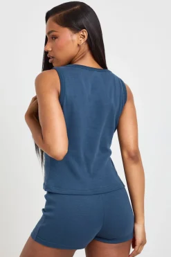 Short Mini Côtelé Taille Basse