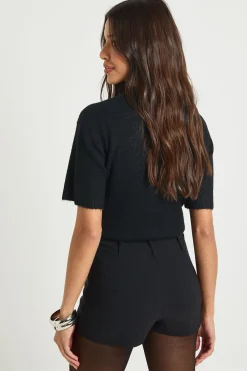 boohoo Short Mini en Bengaline<Femme Shorts