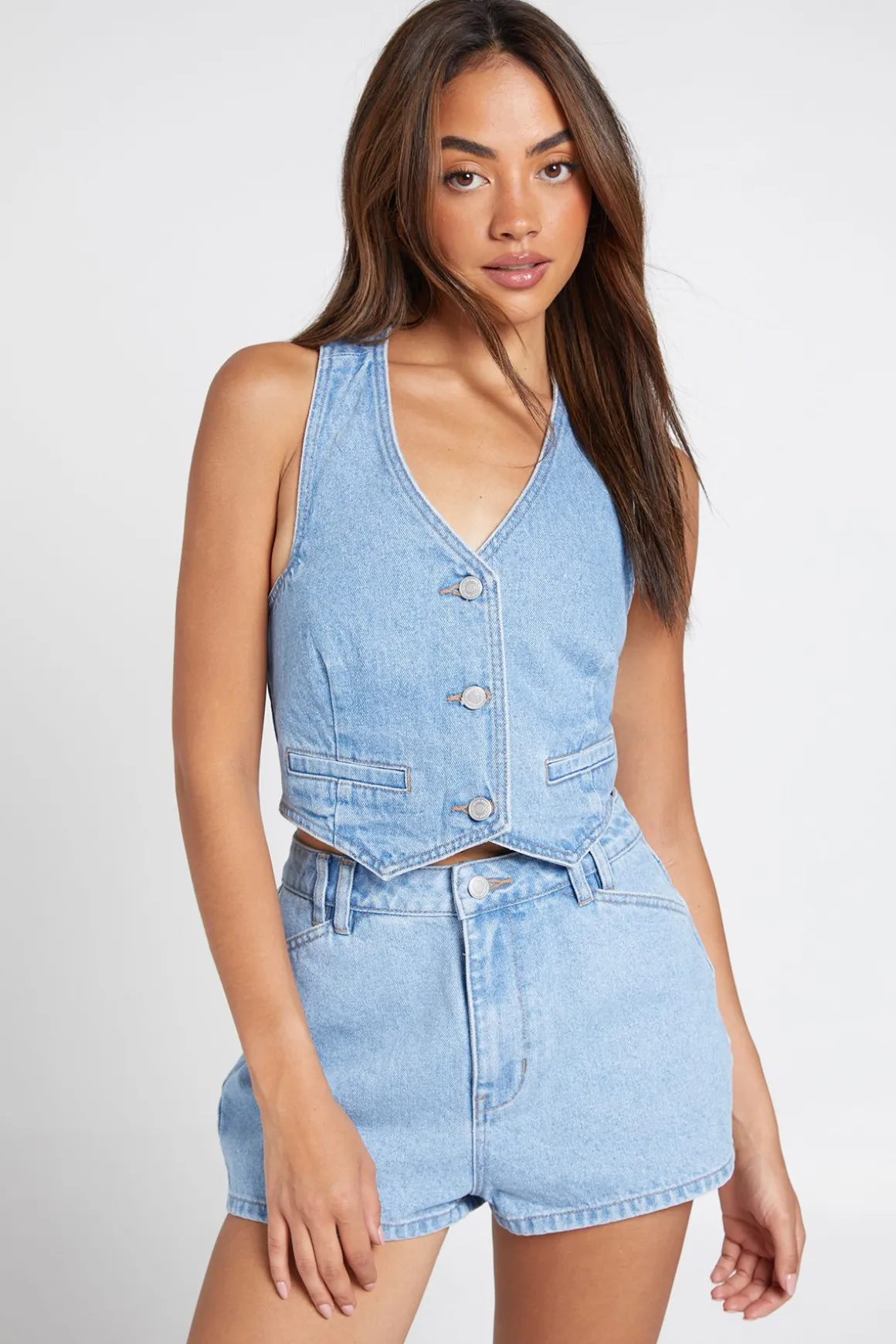 Short Mini En Denim