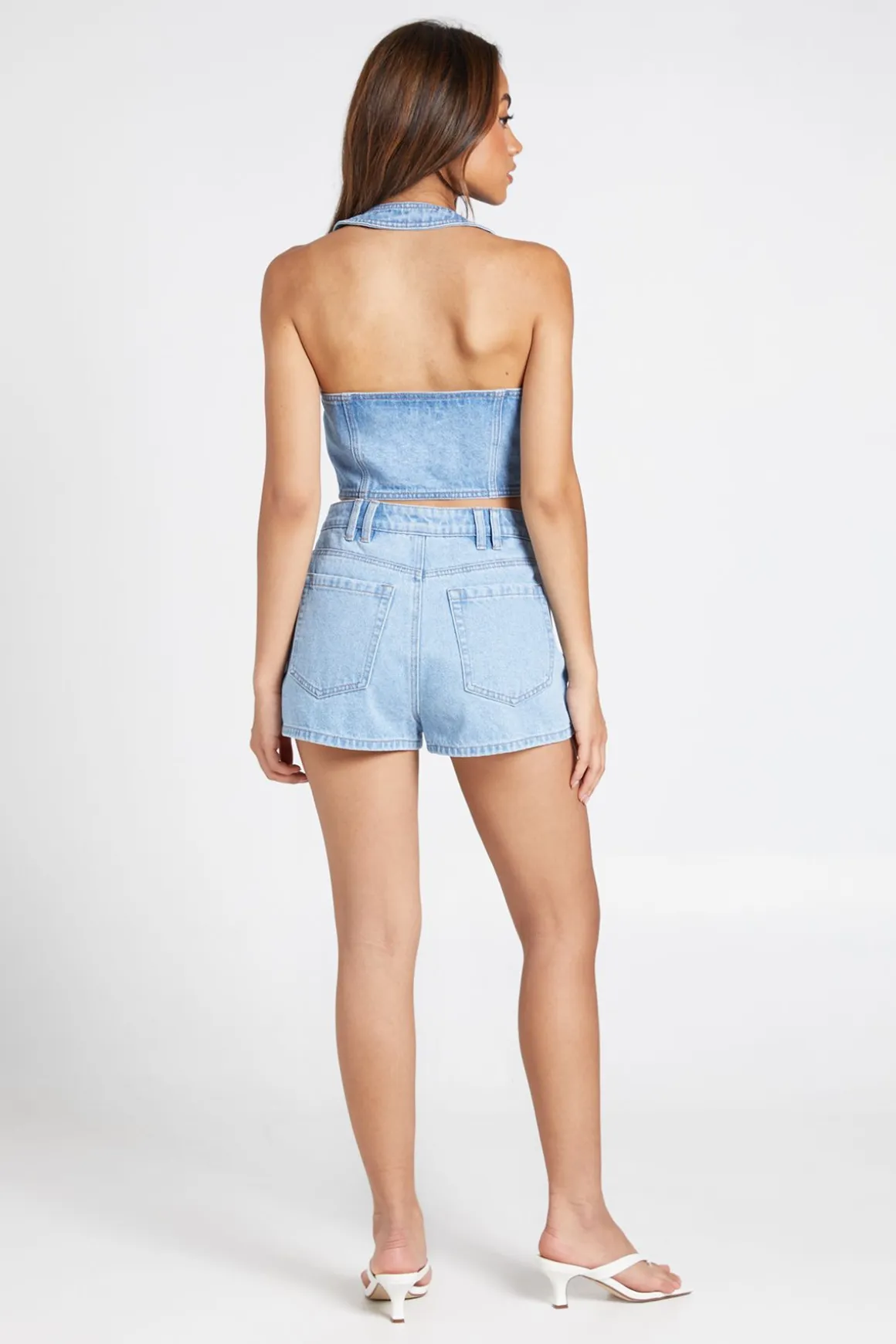 Short Mini En Denim