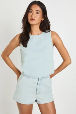 Short Mini En Denim