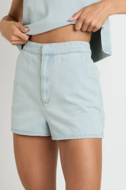 Short Mini En Denim Tall