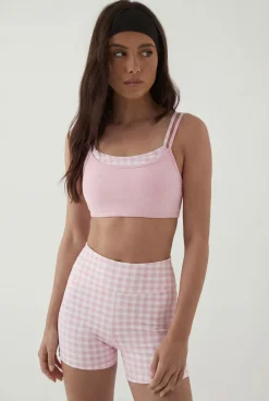 Short Mini Gingham Sculptant Dsgn Studio