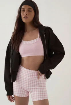 Short Mini Gingham Sculptant Dsgn Studio