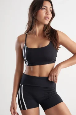 DSGN Studio Short Mini Moulant À Bandes Latérales Et Taille Repliable Sculpt<Femme Dsgn Studio|Shorts