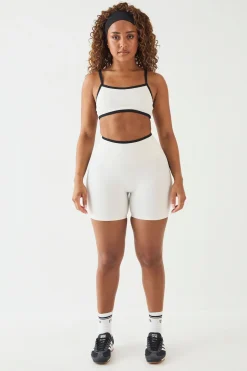 DSGN Studio Short Mini Moulant Avec Bande De Taille Contrastante<Femme Vêtements De Sport|Dsgn Studio