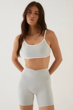 DSGN Studio Short Mini Taille Enveloppante Chinée<Femme Vêtements De Sport|Dsgn Studio