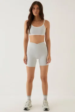 DSGN Studio Short Mini Taille Enveloppante Chinée<Femme Vêtements De Sport|Dsgn Studio