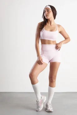 Short Mini À Taille Repliée Avec Bande Latérale Dsgn Studio Sculpt
