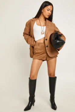 Short Mini Tailleur En Synthétique Petite