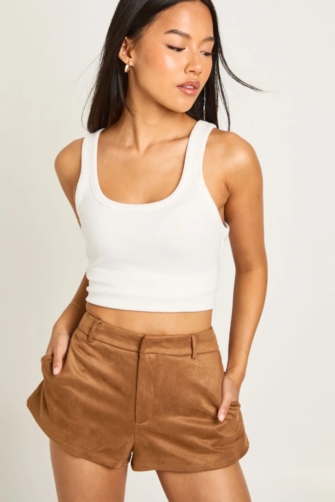 Short Mini Tailleur En Synthétique Petite