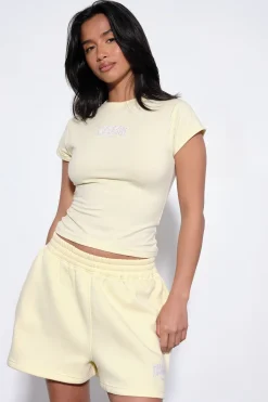 Short Molleton Appliqué Collegiate Dsgn Studio