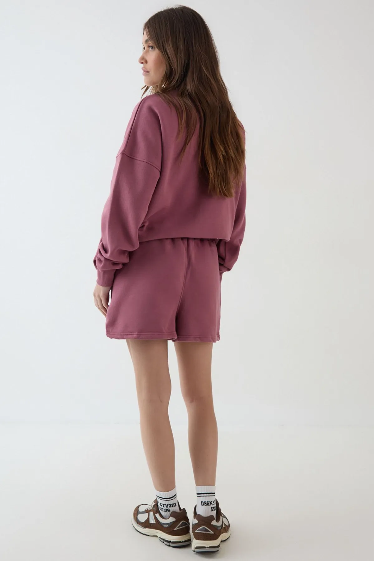 DSGN Studio Short Molleton Appliqué<Femme Survêtements|Survêtements
