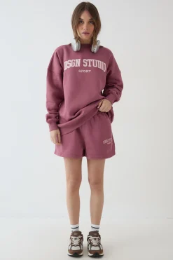 DSGN Studio Short Molleton Appliqué<Femme Survêtements|Survêtements