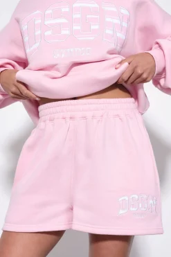 Short Molleton À Appliqué Rayé Dsgn Studio