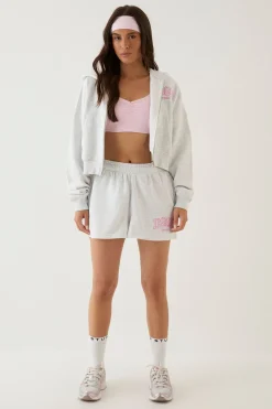 Short Molleton Appliqué Vichy Dsgn Studio