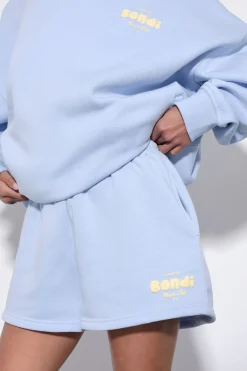 Short Molleton Bondi Imprimé Relief
