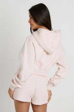 Short Molleton Détail Clous
