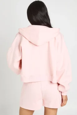 boohoo Short Molletonné Taille Haute Avec Cordon De Serrage Interne Pour Grandes Tailles<Femme Survêtements|Survêtements