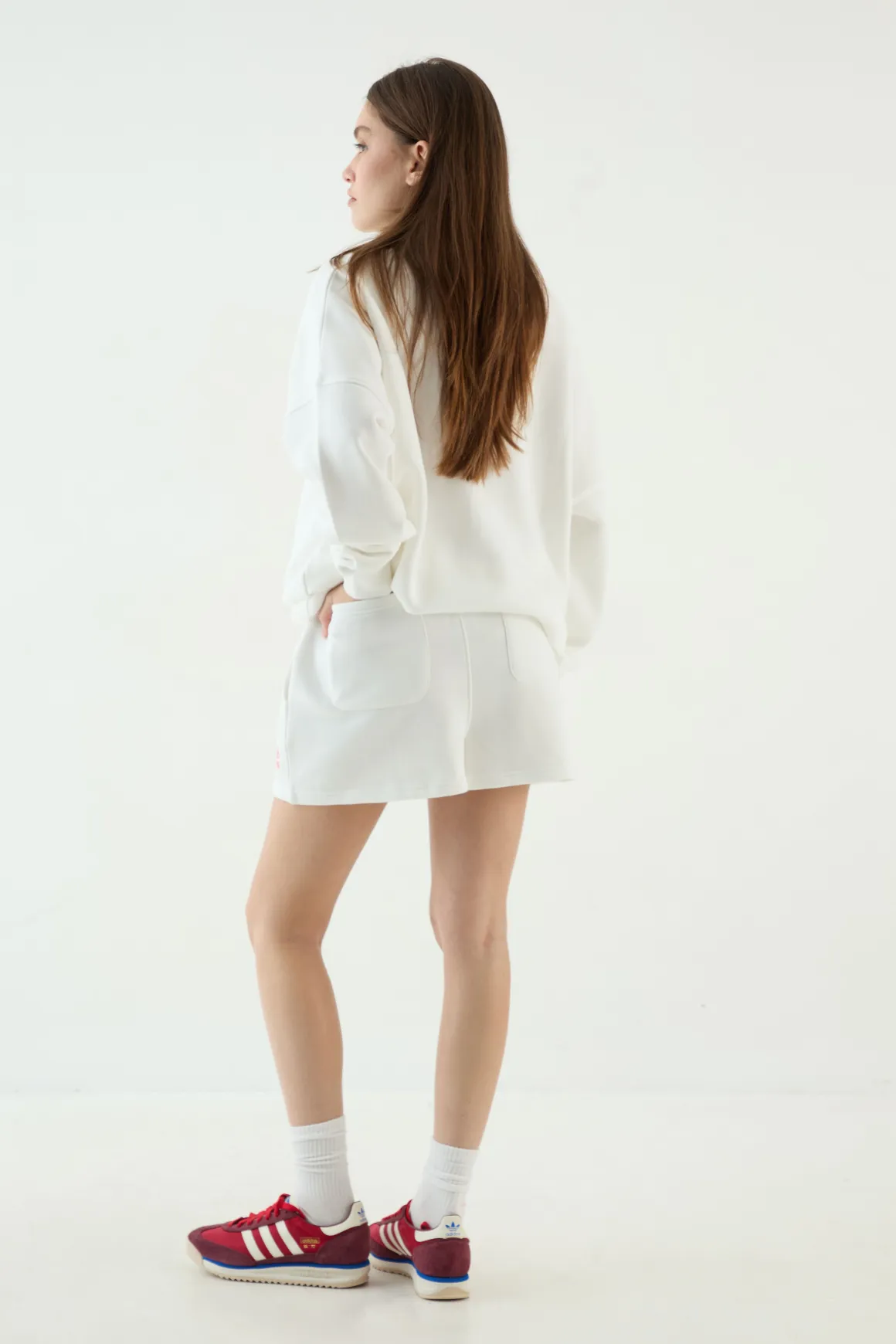 Short Molleton Taille Cordon De Serrage Dsgn Studio