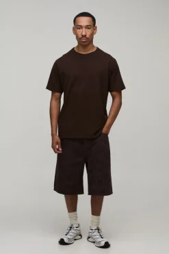 Short Parachute Camouflage Avec Chaîne Ajustable À La Taille