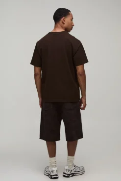 Short Parachute Camouflage Avec Chaîne Ajustable À La Taille