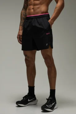 Short Perforé Néon 5 Pouces Active Homme