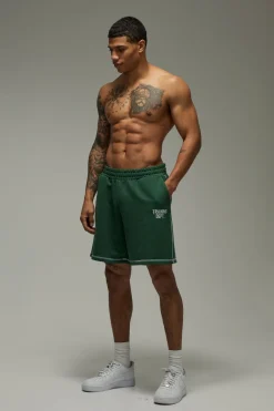 Training Dept. Short 7 Pouces À Coutures Contrastées Dept Training<Femme Tout Afficher|Shorts
