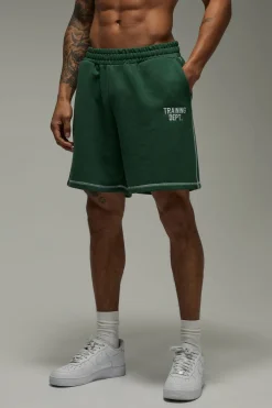 Training Dept. Short 7 Pouces À Coutures Contrastées Dept Training<Femme Tout Afficher|Shorts
