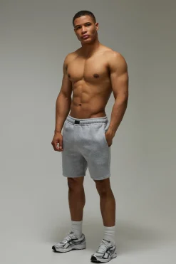 Short 7 Pouces Homme Avec Badge Active