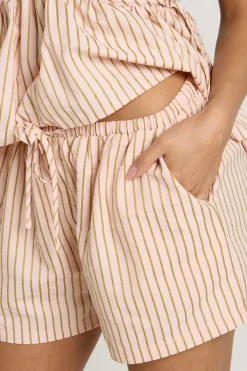 boohoo Short À Rayures Texturées Avec Canal Unique<Femme Shorts
