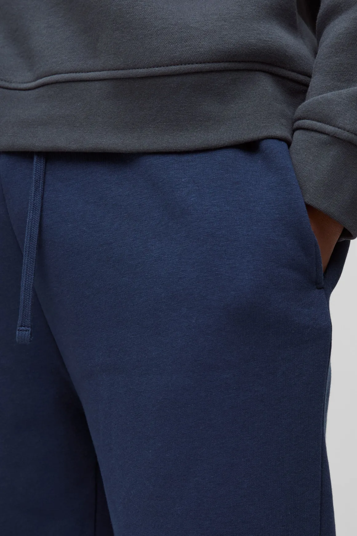 Shorts basiques mi-longs, coupe ample pour grandes tailles