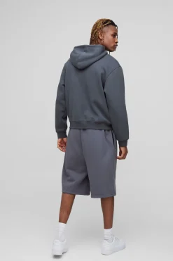 boohooMAN Shorts basiques oversize à entrejambe plongeante pour les grands<Homme Tout Afficher|Shorts Tall