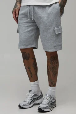 Shorts cargo mi-long pour grands, coupe ample