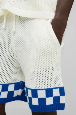 boohooMAN Shorts à carreaux décontractés<Homme Shorts