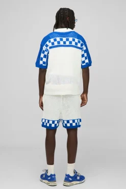 boohooMAN Shorts à carreaux décontractés<Homme Shorts