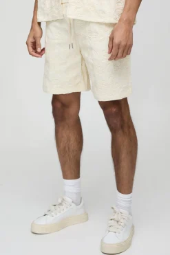 boohooMAN Shorts décontractés à appliqué en corde élastiquée<Homme Shorts